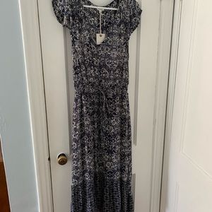 Lucky Brand High-Low Midi Dress